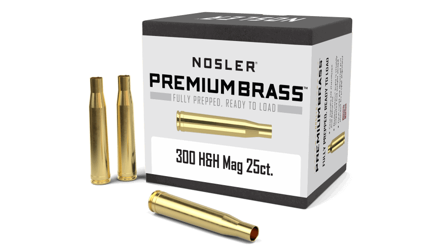 Featured image for “Nosler 300 H&H Premium Brass  (25ct)”