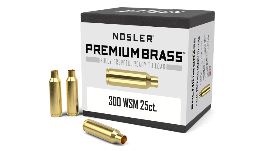 Featured image for “Nosler 300 WSM Premium Brass (25ct)”