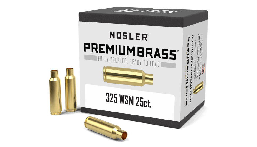Featured image for “Nosler 325 WSM Premium Brass (25ct)”