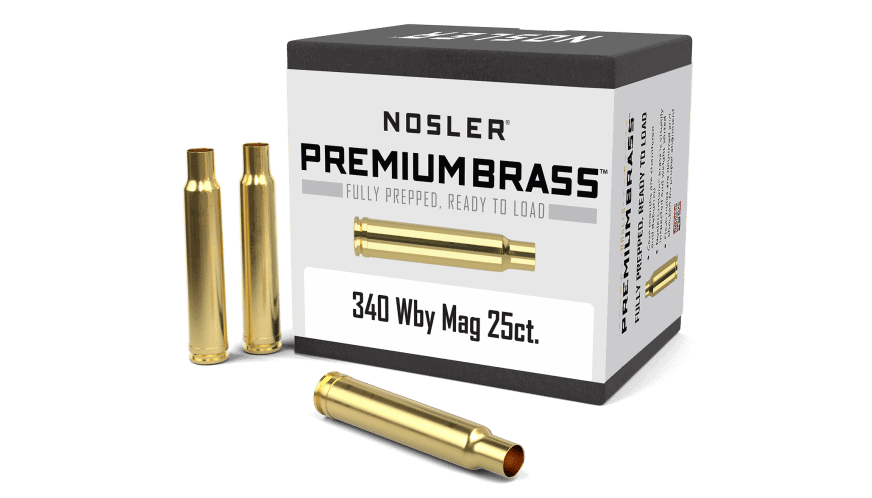 Featured image for “Nosler 340 WBY Premium Brass  (25ct)”