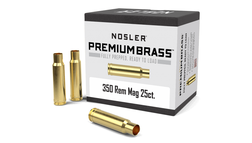 Featured image for “Nosler 350 Rem Mag Premium Brass (25ct)”