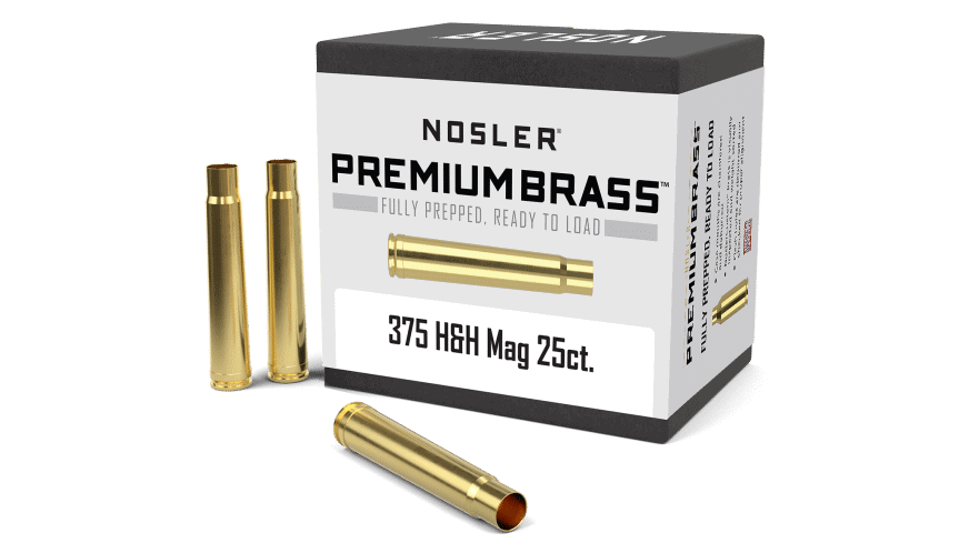 Featured image for “Nosler 375 H&H Premium Brass (25ct)”
