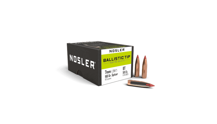 Featured image for “Nosler 284 Cal 7mm 160gr Ballistic Tip Hunting (50ct)”