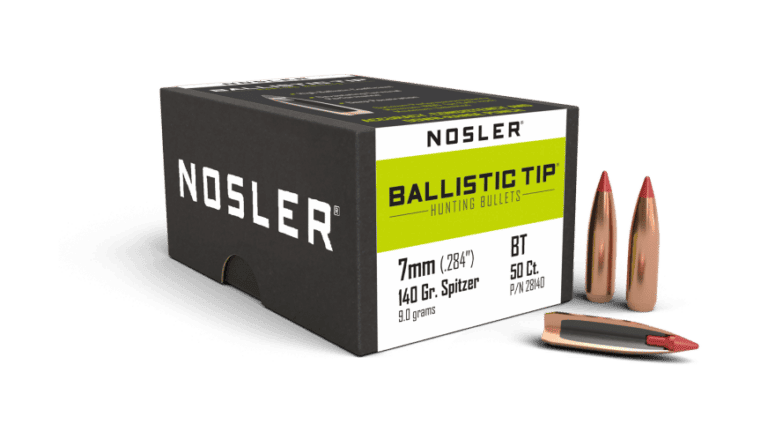 Nosler 7mm 140gr Ballistic Tip Hunting  (50ct) - BN28140