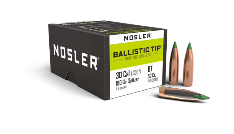 Nosler 30 Caliber 180gr Ballistic Tip Hunting (50ct) - BN30180