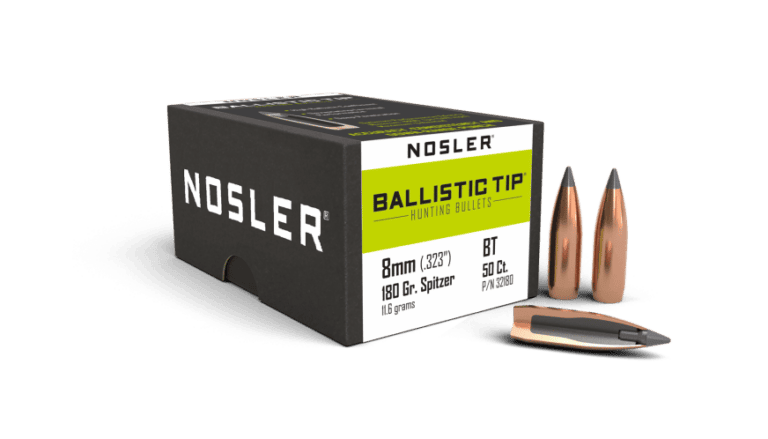 Nosler 8mm 180gr Ballistic Tip Hunting (50ct) - BN32180