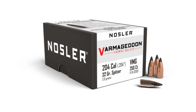 Nosler 20 Caliber 32gr FB Tipped Varmageddon (250ct) - BN32851