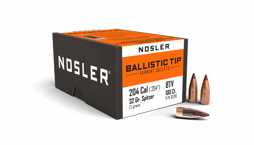 Featured image for “Nosler 204 Cal 32gr Ballistic Tip Varmint (100ct)”