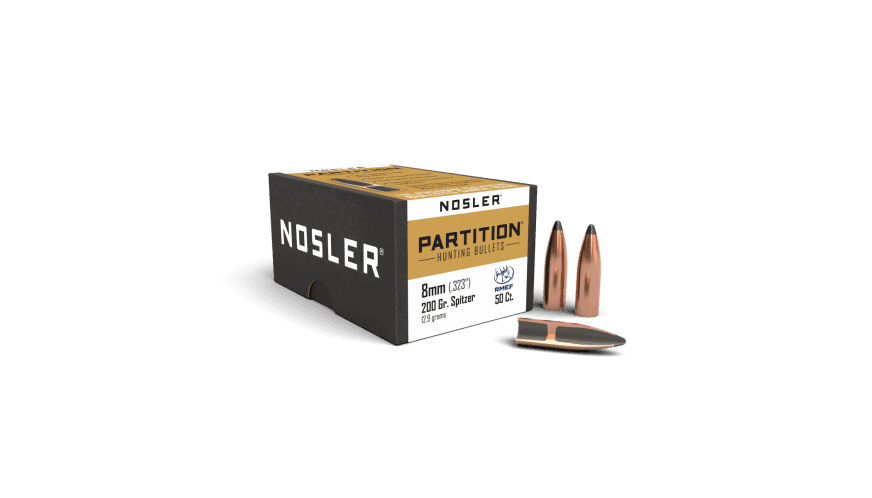 Featured image for “Nosler 8mm 200gr Partition (50ct)”