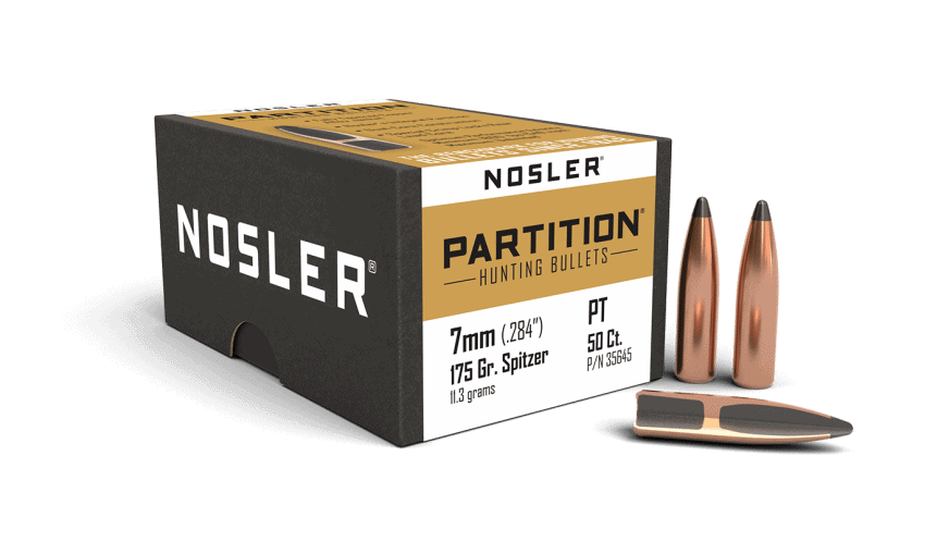 Featured image for “Nosler 284 Cal 7mm 175gr Partition (50ct)”