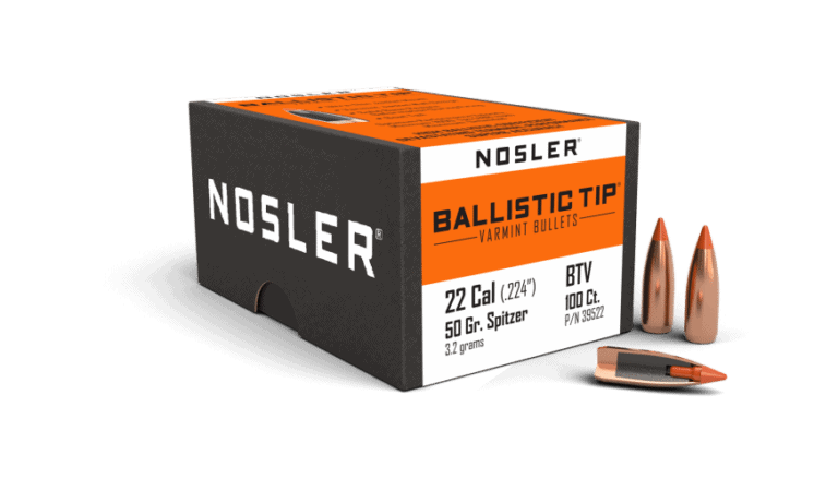 Nosler 22 Caliber 50gr Ballistic Tip Varmint  (100ct) - BN39522