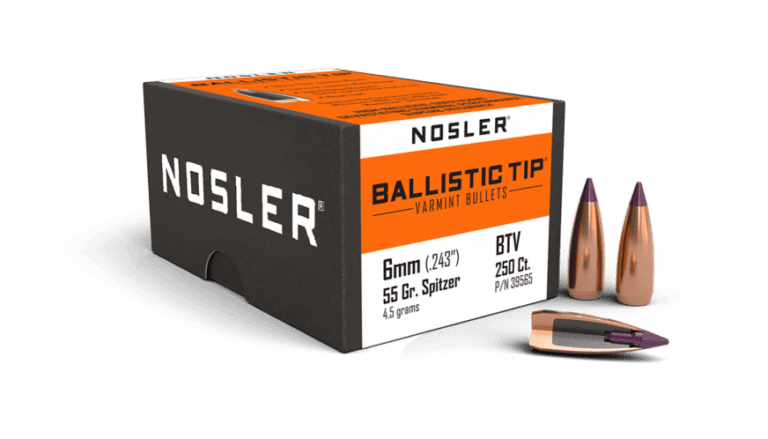 Nosler 6mm 55gr Ballistic Tip Varmint  (250ct) - BN39565
