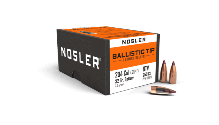 Nosler 204 Caliber 32gr Ballistic Tip Varmint  (250ct) - BN39573
