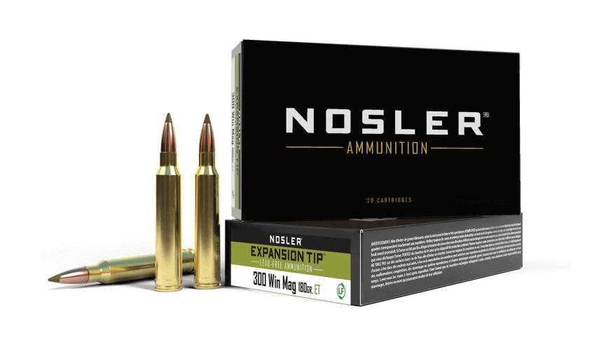 Featured image for “Nosler 300 Win Magnum 180gr Expansion Tip Ammunition (20ct)”