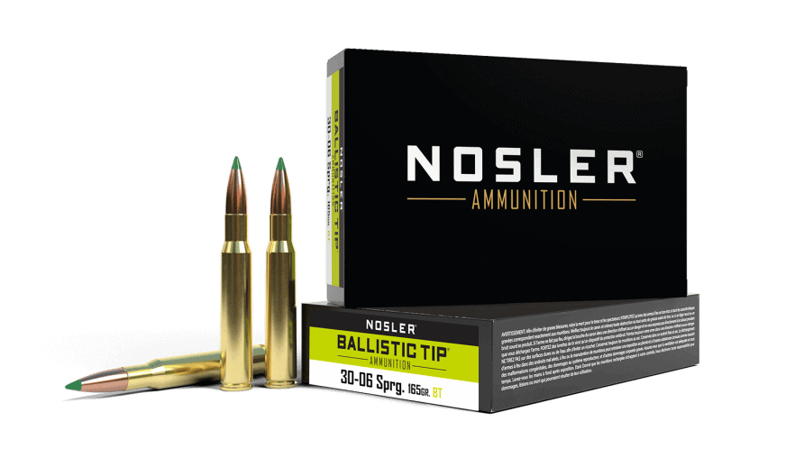 Featured image for “Nosler 30-06 Springfield 165gr Ballistic Tip Hunting Ammunition (20ct)”