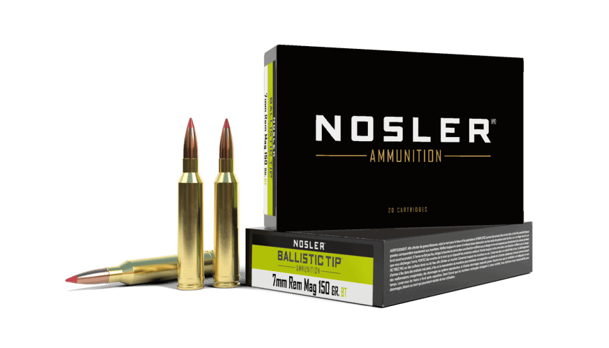 Featured image for “Nosler 7mm Rem Mag 150gr Ballistic Tip Hunting Ammunition (20ct)”
