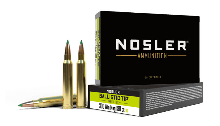 Nosler 300 Win Mag 180gr Ballistic Tip Hunting Ammunition (20ct) - 40053