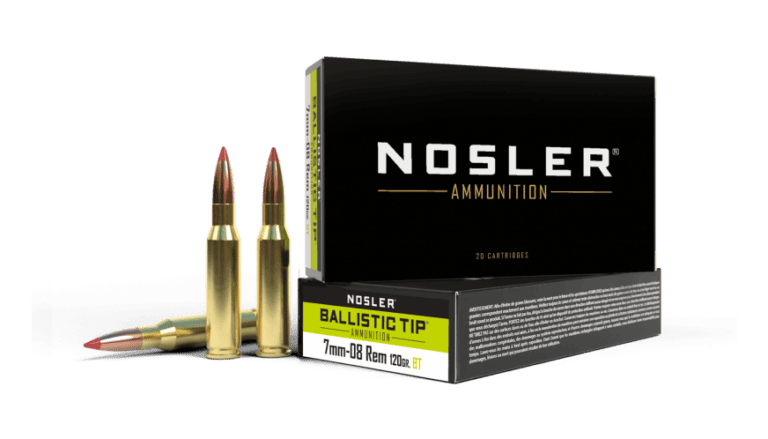 Nosler 7mm-08 Rem 120gr Ballistic Tip Hunting Ammunition (20ct) - 40060