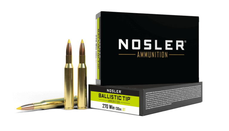 Nosler 270 Win 130gr Ballistic Tip Hunting Ammunition (20ct) - 40062