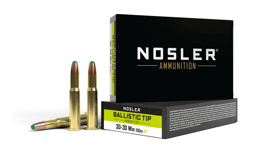 Featured image for “Nosler 30/30 Win 150gr Ballistic Tip Hunting Ammunition (20ct)”