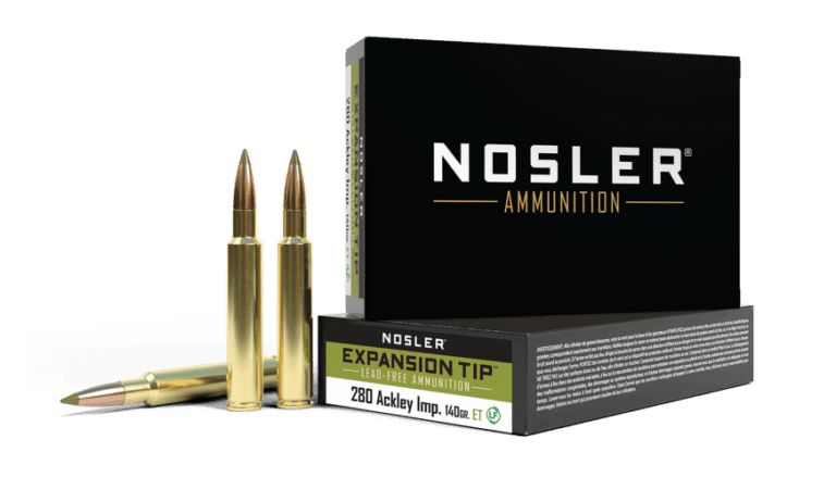 Nosler 280 Ackley Improved 140gr Expansion Tip Ammunition (20ct) - 40067