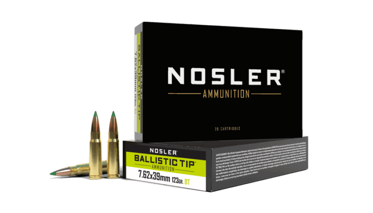 Nosler 7.62x39 123gr Ballistic Tip Hunting Ammunition (20ct) - 40069