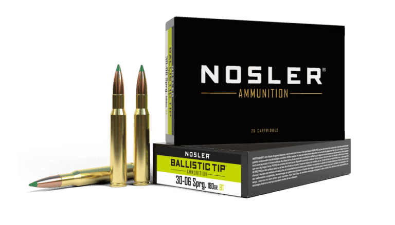Nosler 30-06 Springfield 180gr Ballistic Tip Hunting Ammunition (20ct) - 40072