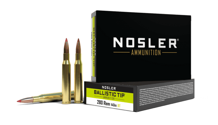 Nosler 280 Remington 140gr Ballistic Tip Hunting Ammunition (20ct) - 40073