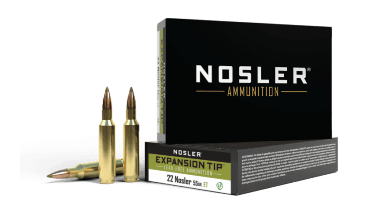 Nosler 22 Nosler 55gr Expansion Tip Lead Free Ammunition (20ct) - 40140