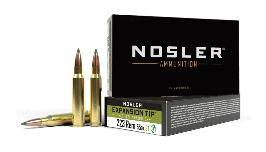 Nosler 223 Remington 55gr Expansion Tip Ammunition (20ct) - 40150