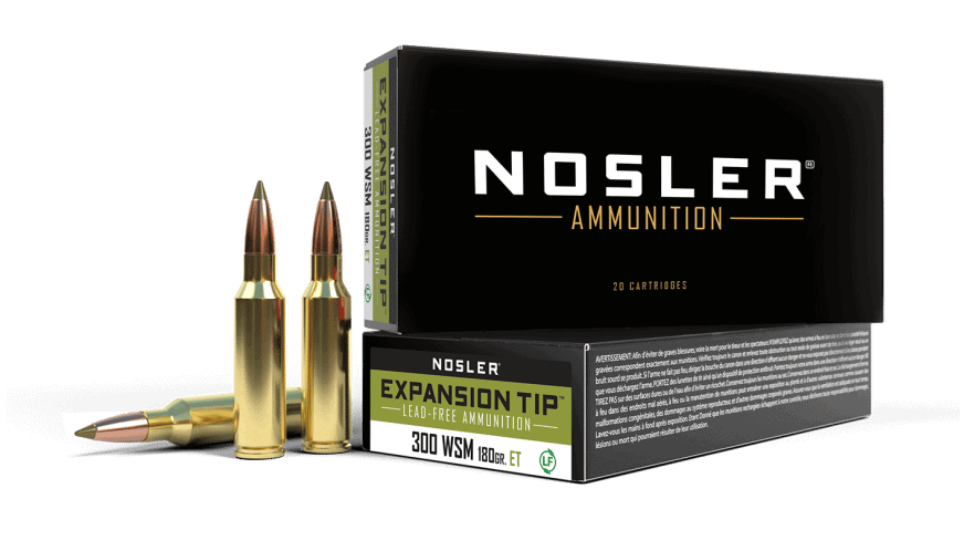 Featured image for “Nosler 300 WSM 180gr Expansion Tip SP Ammunition (20ct)”