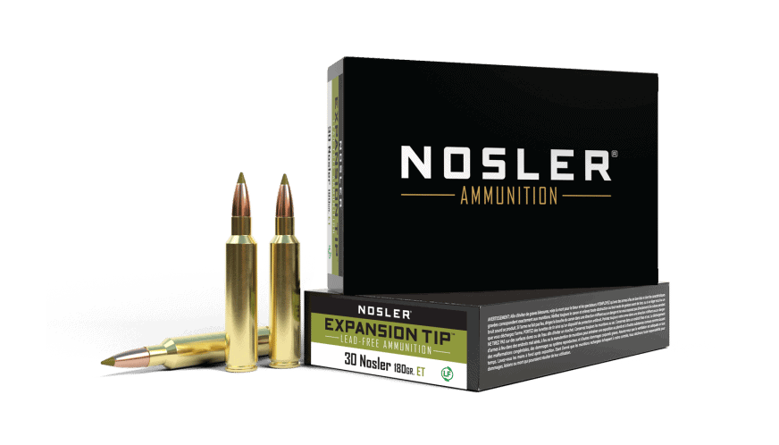 Featured image for “Nosler 30 Nosler 180gr Expansion Tip Ammunition (20ct)”