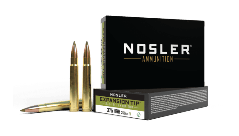 Nosler 375 H&H 260gr Expansion Tip Ammunition (20ct) - 40395