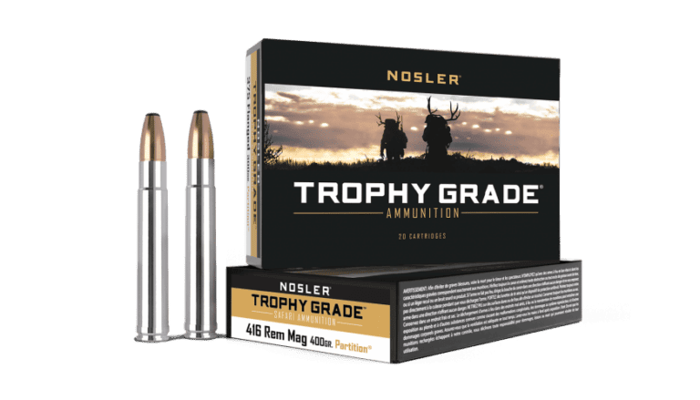 Nosler 416 Remington Mag 400gr Trophy Grade-Safari Partition Ammunition (20ct) - 40616