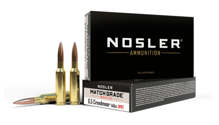 Nosler 6.5 Creedmoor 140gr HPBT Custom Competition Match Grade Ammunition (20ct) - 43455