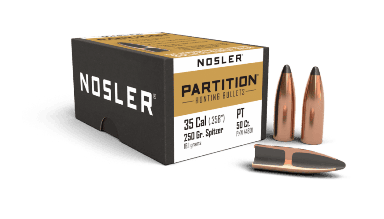 Nosler 35 Caliber 250gr Partition  (50ct) - BN44801