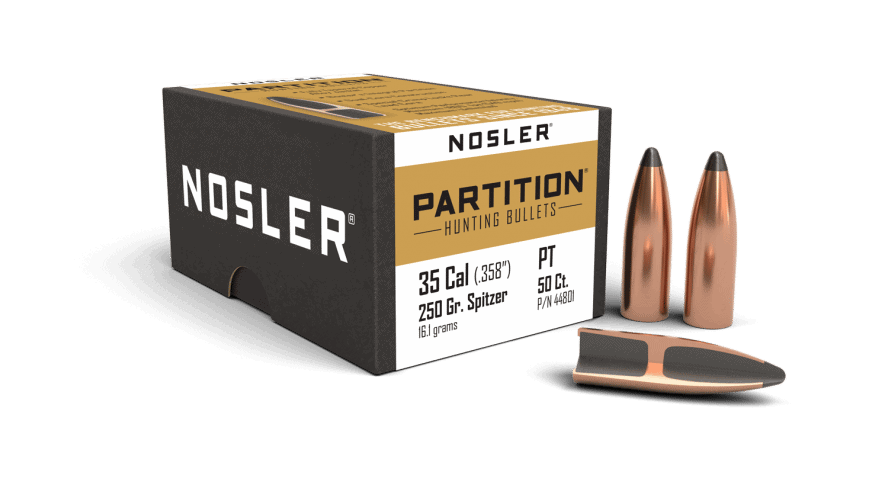Featured image for “Nosler 35 Cal 250gr Partition (50ct)”