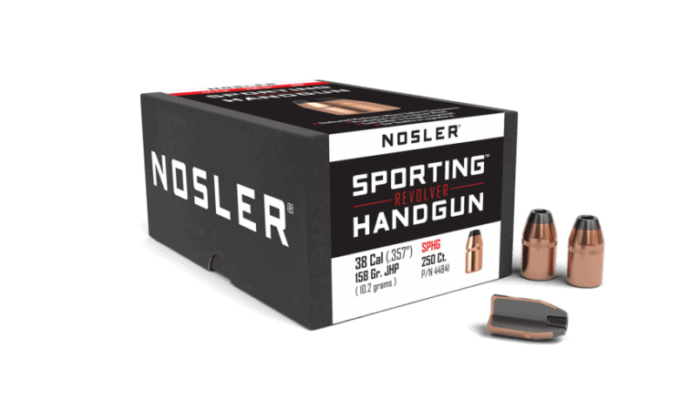 Nosler 38 Caliber 158gr JHP Sporting Handgun  (250ct) - BN44841