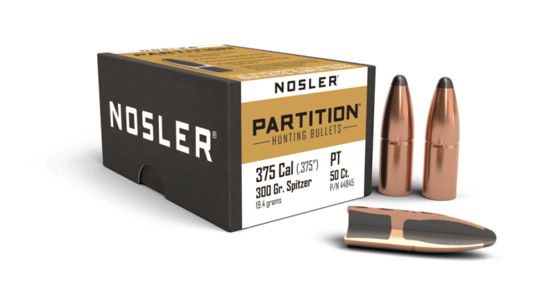 Nosler 375 Caliber 300gr Partition  (50ct) - BN44845