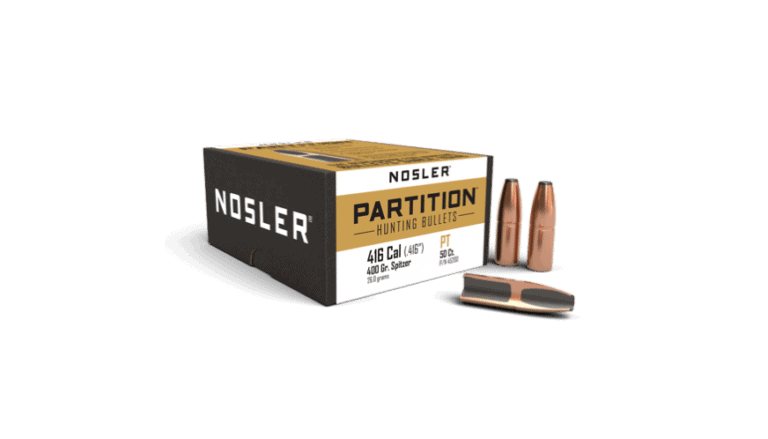Nosler 416 Caliber 400gr Partition (50ct) - BN45200
