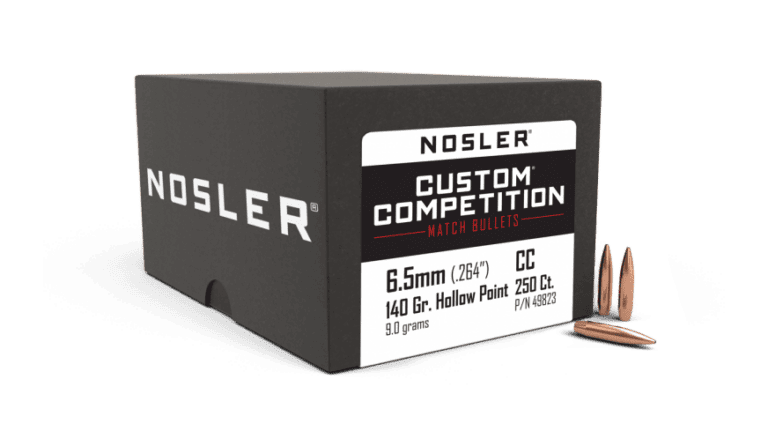 Nosler 6.5mm 140gr HPBT Custom Competition (250ct) - BN49823