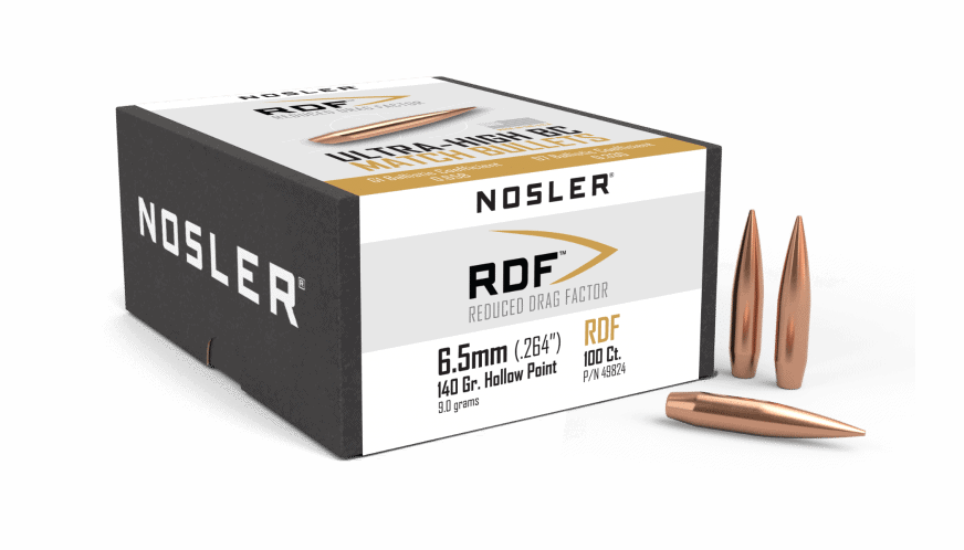 Featured image for “Nosler 264 Cal 6.5mm 140gr RDF (100ct)”