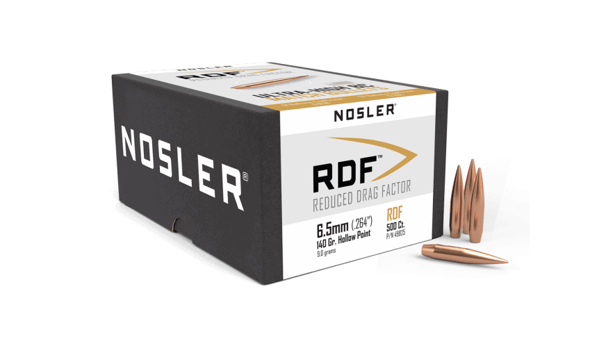 Featured image for “Nosler 264 Cal 6.5mm 140gr RDF (500ct)”