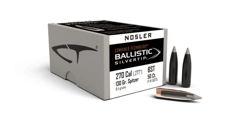 Nosler 270 Caliber 130gr Ballistic Silvertip  (50ct) - BN51075