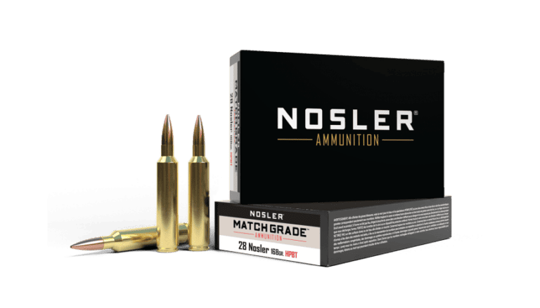 Nosler 28 Nosler 168gr Custom Competition Match Grade Ammunition (20ct) - 51287