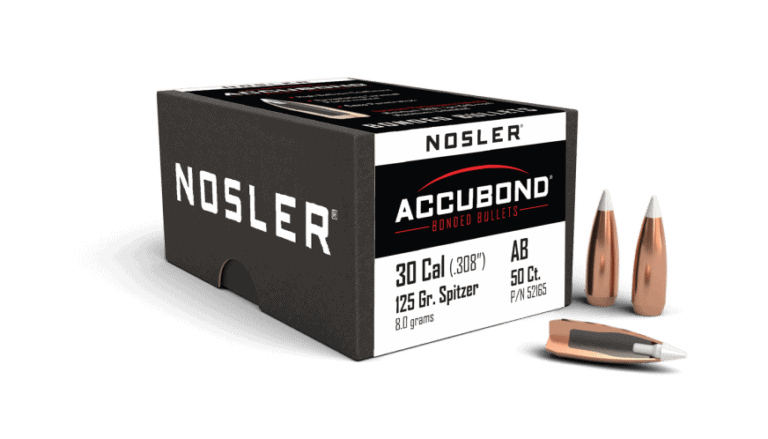 Nosler 30 Caliber 125gr AccuBond  (50ct) - BN52165