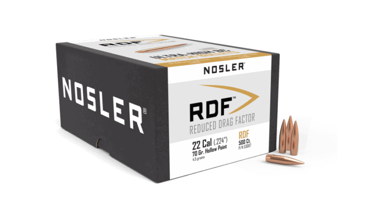 Nosler 22 Caliber 70gr RDF  (500ct) - BN53067