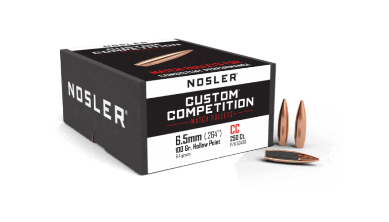 Nosler 6.5mm 100gr HPBT Custom Competition (250ct) - BN53430