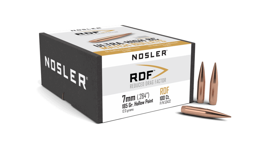 Featured image for “Nosler 284 Cal 6mm 185gr RDF (100ct)”