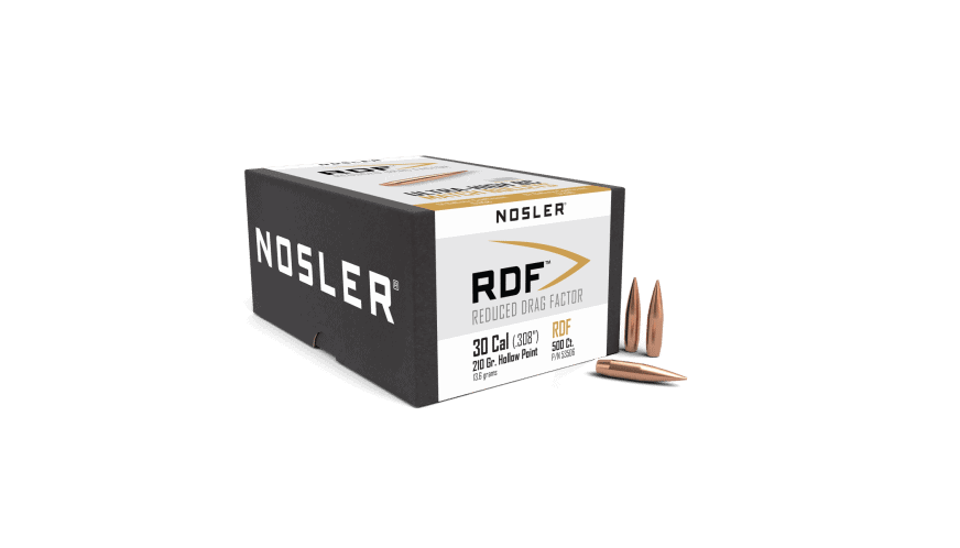 Featured image for “Nosler 30 Cal 210gr RDF (500ct)”
